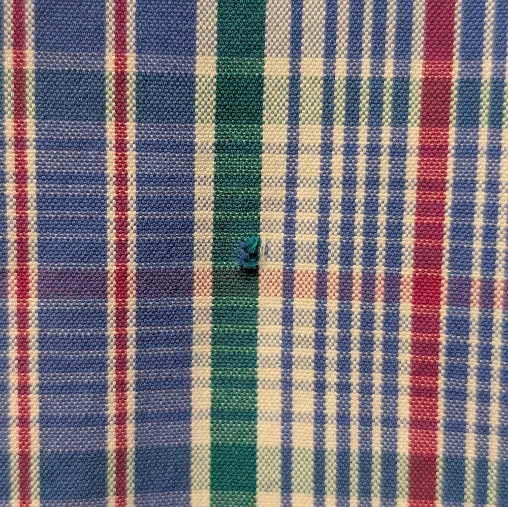 Vintage Ralph Lauren Blake Button Down Shirt Long Sleeve Plaid Mens Large L - Picture 7 of 10
